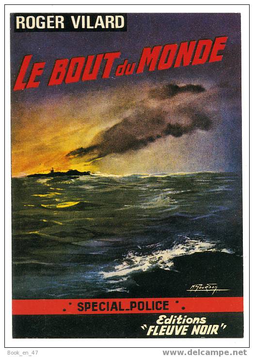 {42965} Couverture Livre R Vilard " Le Bout Du Monde " , Fleuve Noir Spécial Police , Gourdon ;     " En Baisse " - Gourdon