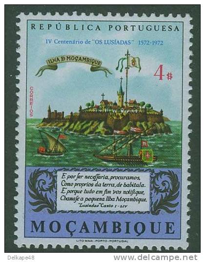 Mocambique Mozambique 1972 Mi 562 ** - Mocambique In 16th, 400 Anniversary Epos "OS Lusiades" - Luiz Vaz De Camoes - Autres (Mer)