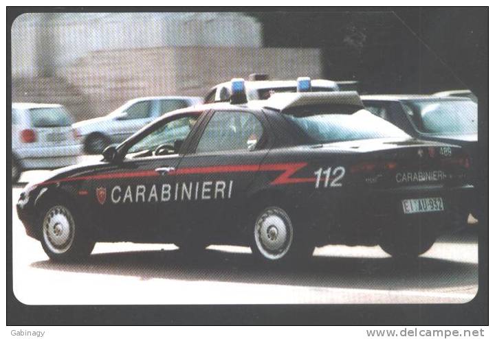 ITALY - C&C CATALOGUE - F4167 - CARABINIERI - CAR - Öff. Themen-TK