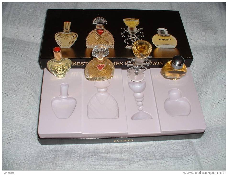 Coffret De 4 Parfums - Miniaturen Flesjes Dame (met Doos)