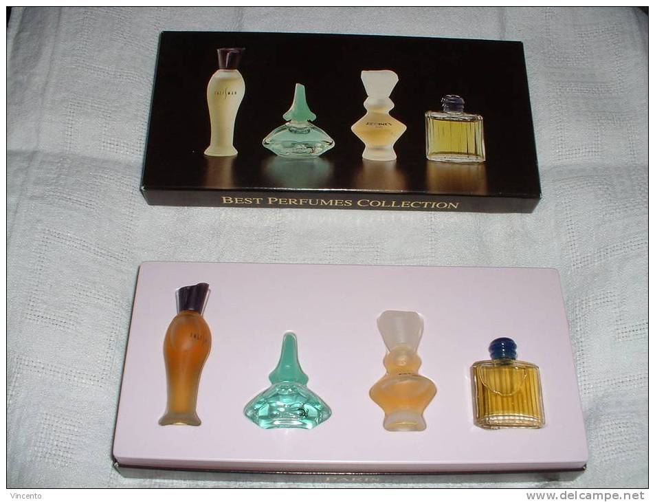 Coffret De 4 Parfums - Miniatures Femmes (avec Boite)