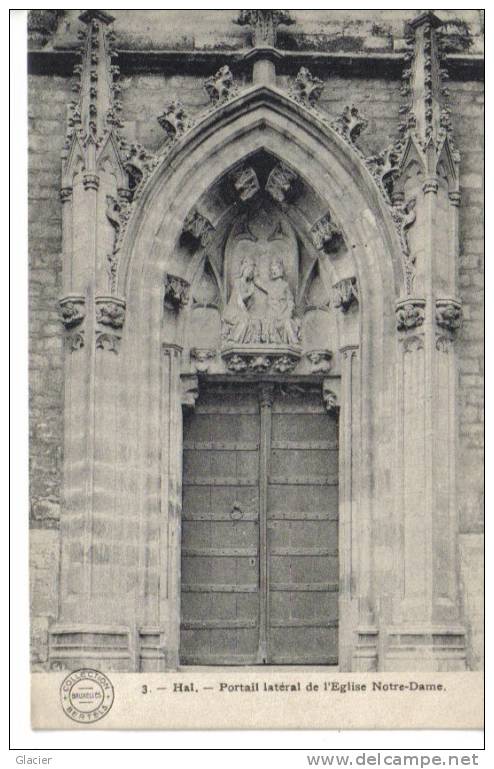 3. - HAL - Portail Latéral De L'Eglise Notre-Dame  -  Collection Bertels - Halle