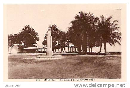 355. CONAKRY . LE DANCING DE CAMAYENNE-PLAGE. - Französisch-Guinea