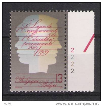 Belgie OCB 2337 (**) Met Plaatnummer 2. - 1981-1990