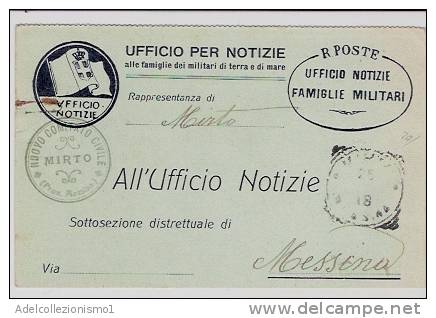 1997)cartolina Ufficio Notizie Famiglie Militari - Franchise