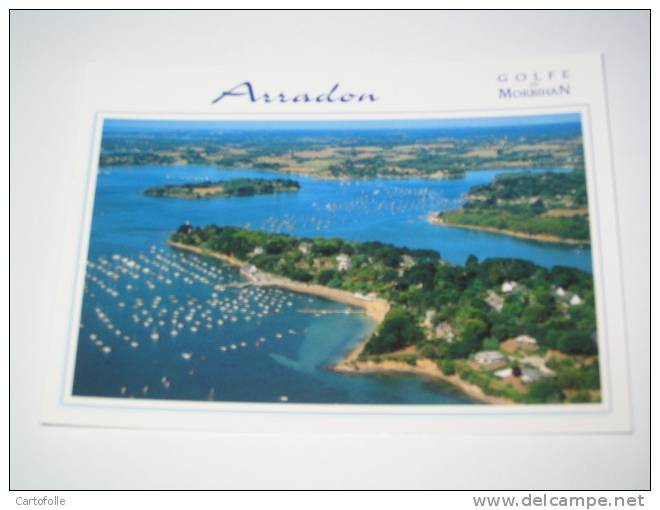 Lot 104 -1- Carte Postale Sur Arradon La Pointe - Arradon