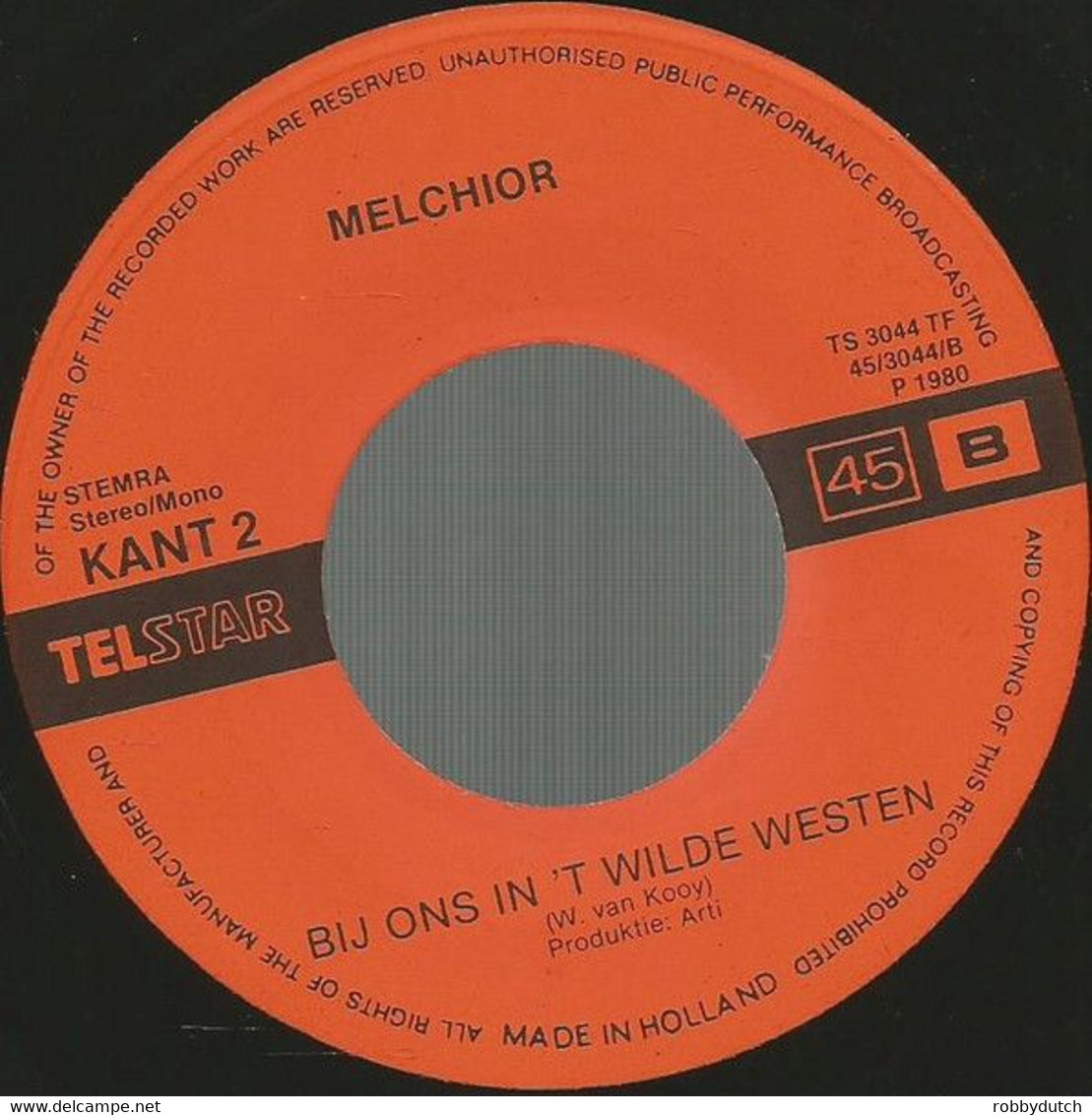 * 7" * MELCHIOR - MOEDER, WAT MAAK JE EEN HERRIE - Other - Dutch Music