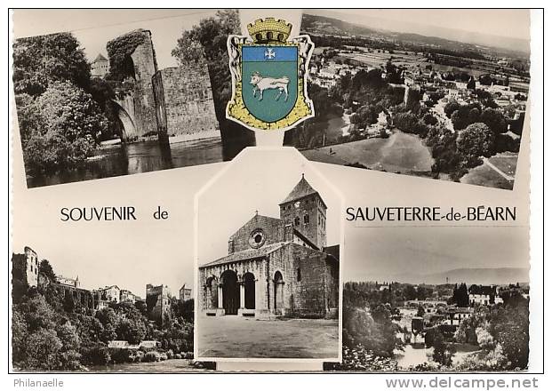 SAUVETERRE De BEARN Souvenir Cpsm - Sauveterre De Bearn