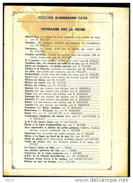 "L'A.B.C. DU LANCER-LEGER" De Pierre Lacouche, Edit. Bornemann (1963), 93 Pages (sommaire Dans Description) - Chasse/Pêche