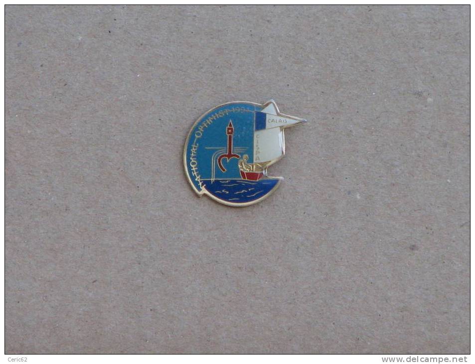 PINS ECOLE NATIONAL DE VOILE OPTIMIST  1991 CALAIS  CISPA - Sailing, Yachting