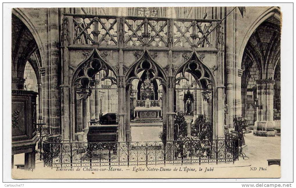 K8 - L´EPINE - L´église Notre-Dame - Le Jubé (1905) - L'Epine