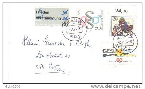 Germany - Mi-Nr 1230/1233 FDC (W016)- - 1981-1990
