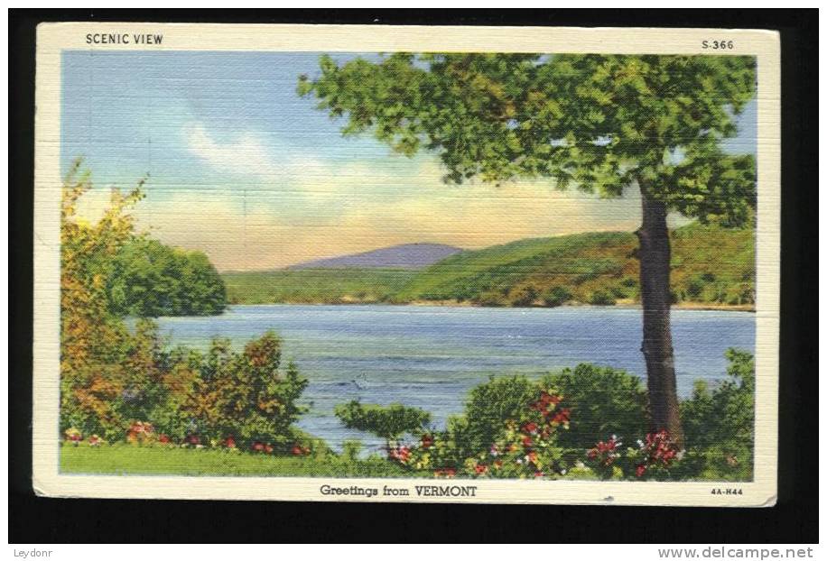 Greetings From Vermont - Scenic View 1944 - Otros & Sin Clasificación