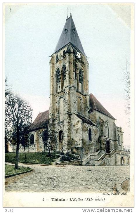 CPA - Thiais (94) - Lot De 3 CP - L'église - Monument De 1870 - Mairie - B.F., éditeur - Thiais