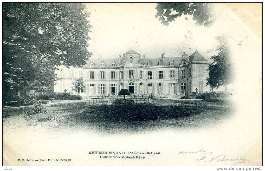 CPA - Bry-sur-Marne (94) - Lot De 2 CP - Ancien Château (institution Robert Réve) - Pont - Bry Sur Marne