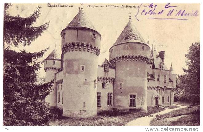 MALESHERBES Donjon Du Château De Rouville - Malesherbes