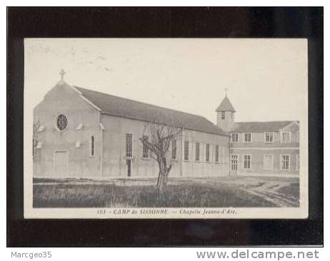 23960 Camp De Sissonne Chapelle Jeanne D'arc édit.daniel Delbey N° 103 Belle Carte - Sissonne