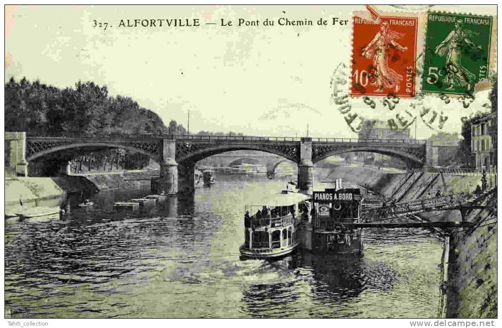 ALFORTVILLE - Le Pont Du Chemin De Fer - Alfortville