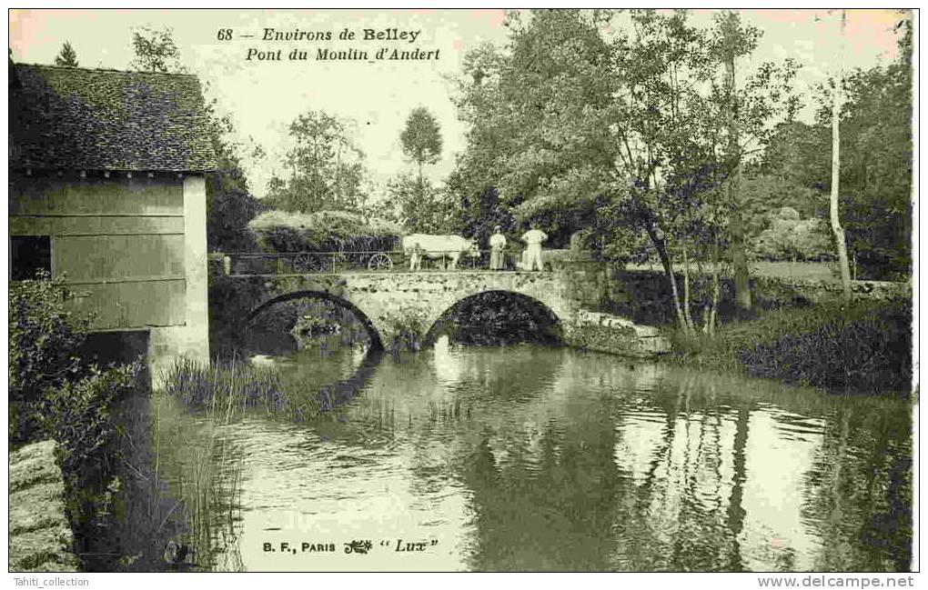 Environs De BELLEY - Pont Du Moulin D'Andert - Belley