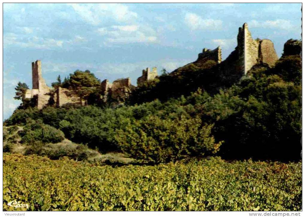 CPSM  BEAUMES DE VENISE.LES RUINES DU CHATEAU FEODAL. - Beaumes De Venise