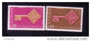 EUROPA-CEPT France: 1968, N° 1556/7 - Neuf TB** - MNH -  à Moins De 30% De La Cote - 1968