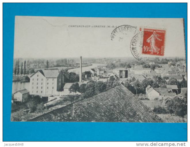 49) Chateauneuf Sur Sarthe - Panorama  - Année  1913 - EDIT - Chateauneuf Sur Sarthe