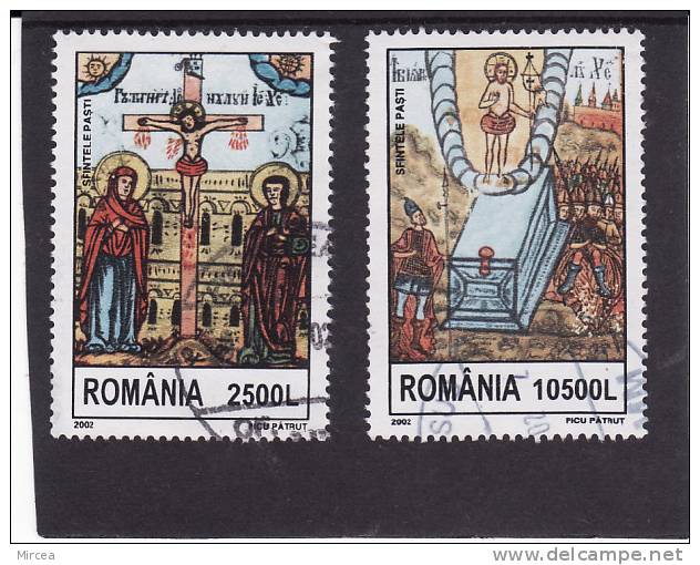 Roumanie Yv.no.4752/3 Obliteres,serie Complete - Gebruikt