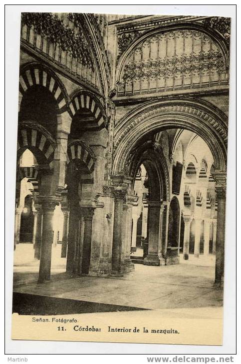 ESPANA  CORDOBA  Interior De  La Mezquita - Córdoba