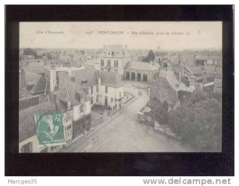 24047 Pontorson Vue Générale Prise Du Clocher (2) édit.ELD N° 1678    Belle Carte - Pontorson