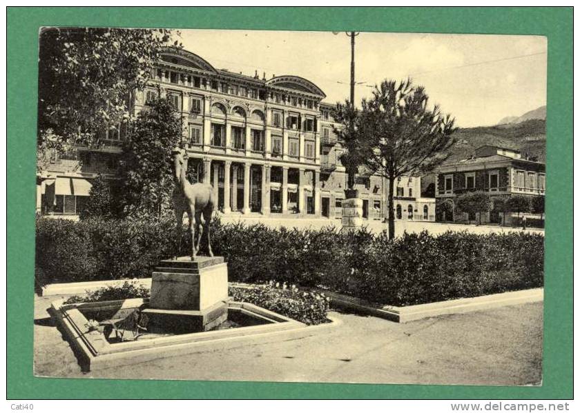 CARTOLINA-CARRARA-PIAZZA MATEOTTI E POLITEAMA VERDI - Carrara