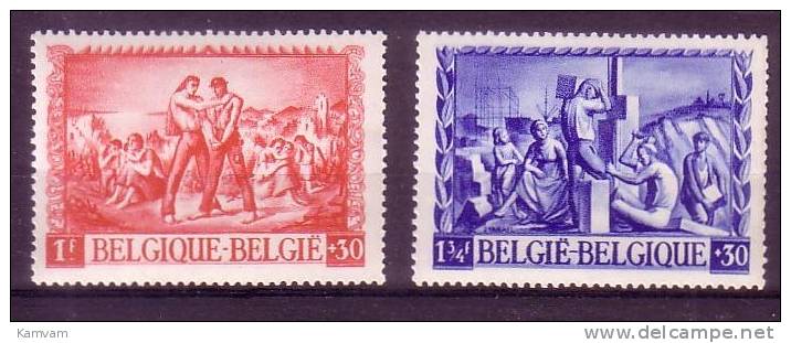 Belgie Belgique COB 698/99 MNH NSCH Cote 3.20 Euro ** à 35% - Neufs
