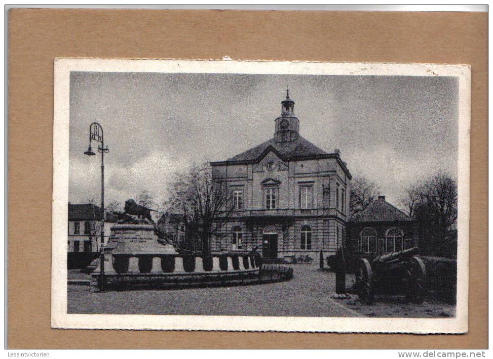 LEOPOLDSBURG BOURG-LEOPOLD BEVERLOO CAMP ARMEE STADHUIS MONUMENT CANON - Leopoldsburg (Beverloo Camp)