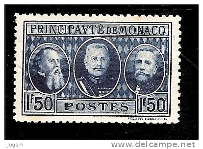 MONACO N° 112 * - Unused Stamps