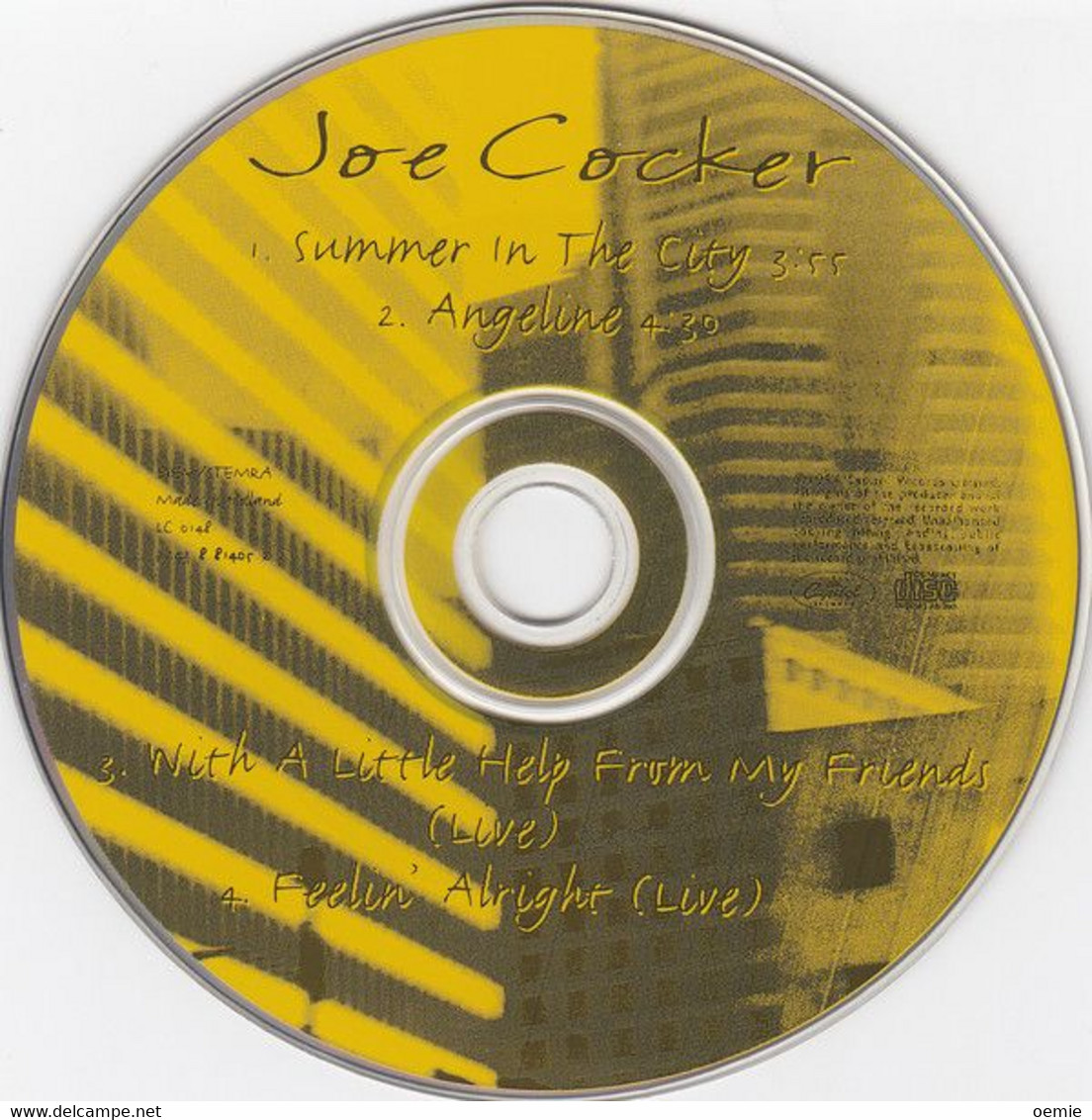JOE  COCKER   °  SUMMER IN THE CITY    //    CD MAXI   SINGLES   NEUF  SOUS CELOPHANE - Autres - Musique Anglaise