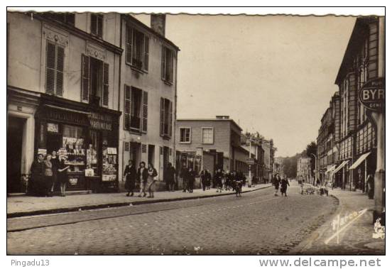 Saint Maurice Grande Rue Commerces Journaux Parfumerie Animation 4 Janv 1950 - Saint Maurice