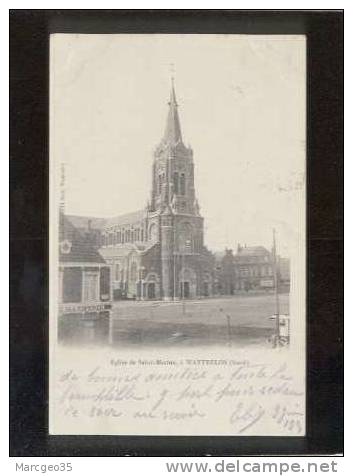 24082 église De St Maclou à Wattrelos édit.florimond Sion   Belle Carte Précurseur - Wattrelos