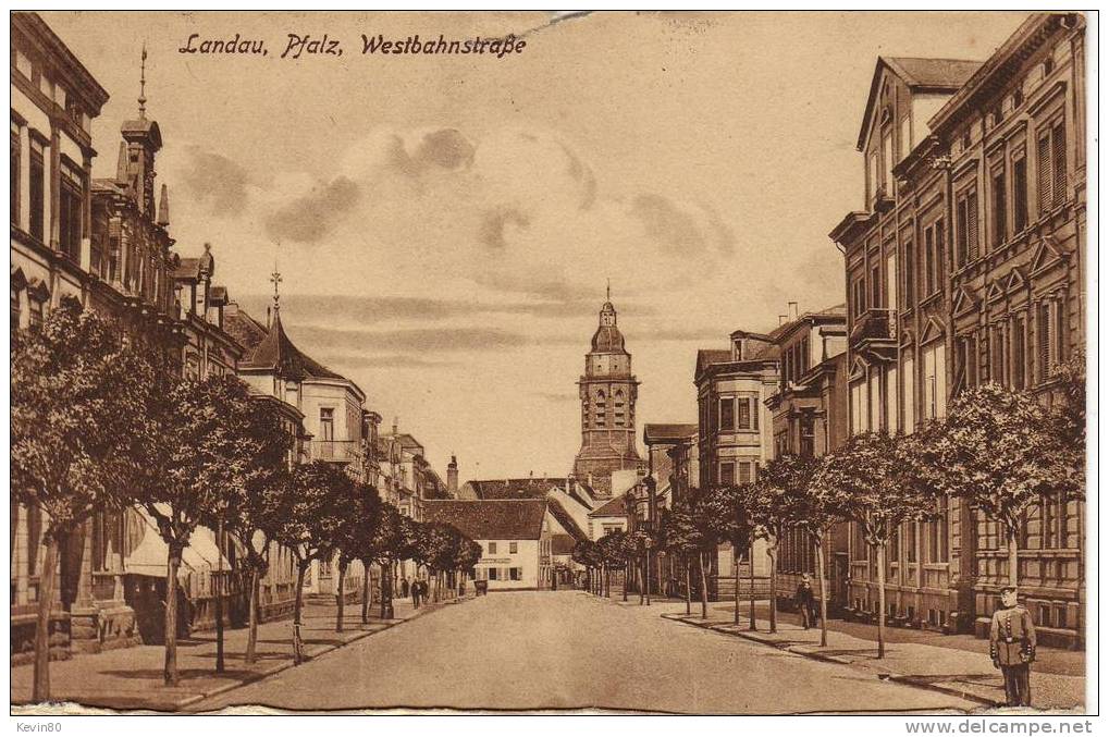 ALLEMAGNE LANDAU Pfalz WestbahnstraBe - Landau