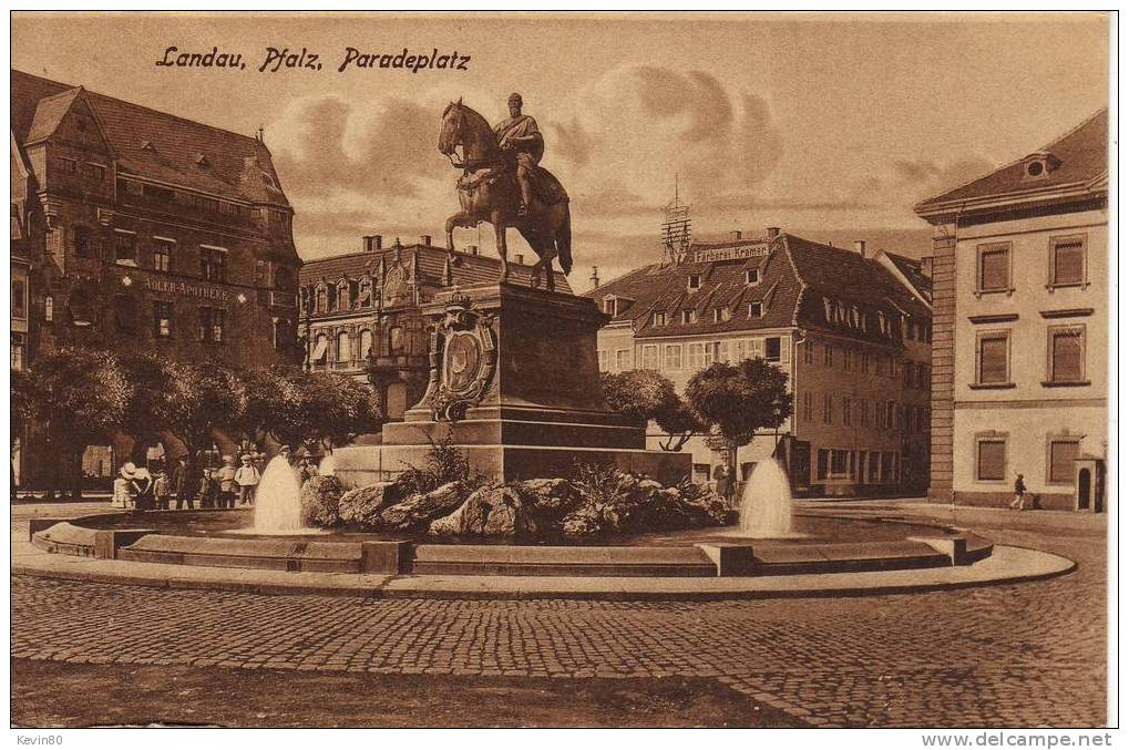 ALLEMAGNE LANDAU Pfalz Paradeplatz - Landau