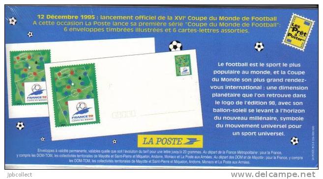 Prêt à Poster : France 98 Lot De 6 Enveloppes - Listos A Ser Enviados : Réplicas Privadas