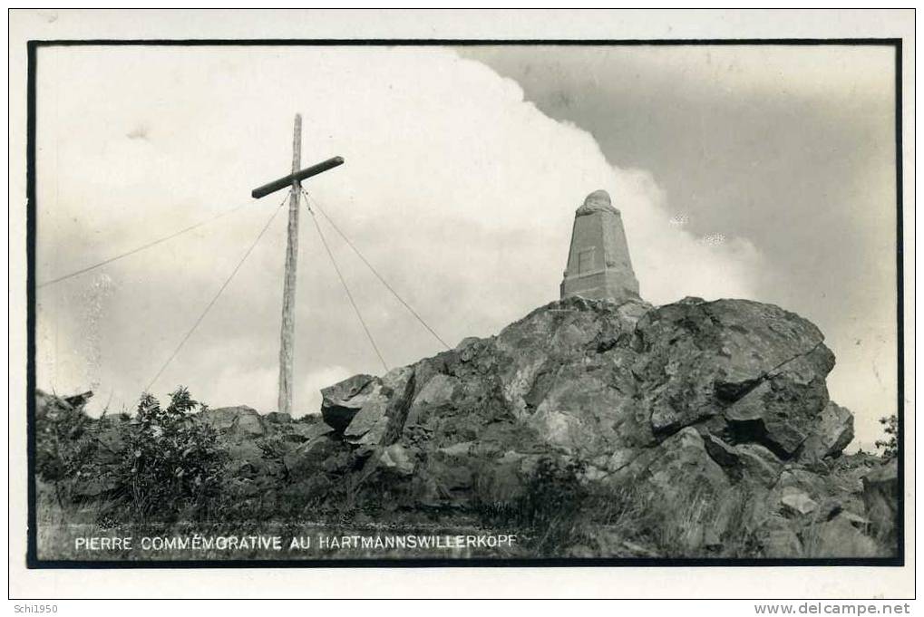 CA - 68 - VIEIL ARMAND - Hartmannswillerkopf - Pierre Commémorative - Otros & Sin Clasificación