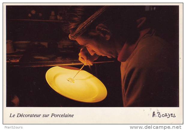 Le Décorateur Sur Porcelaine Saint-Astier Dordogne - Ambert