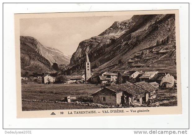 Jan8    7318181  Val D'isère  Vue Générale N° 99 - Val D'Isere