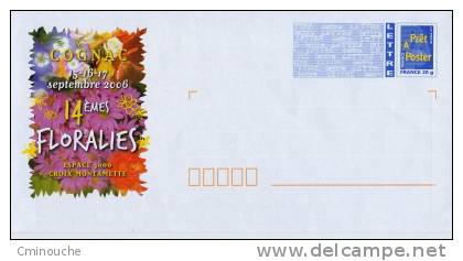 PAP ** - France - Floralies De Cognac En 2006 - Prêts-à-poster:Overprinting/Lamouche
