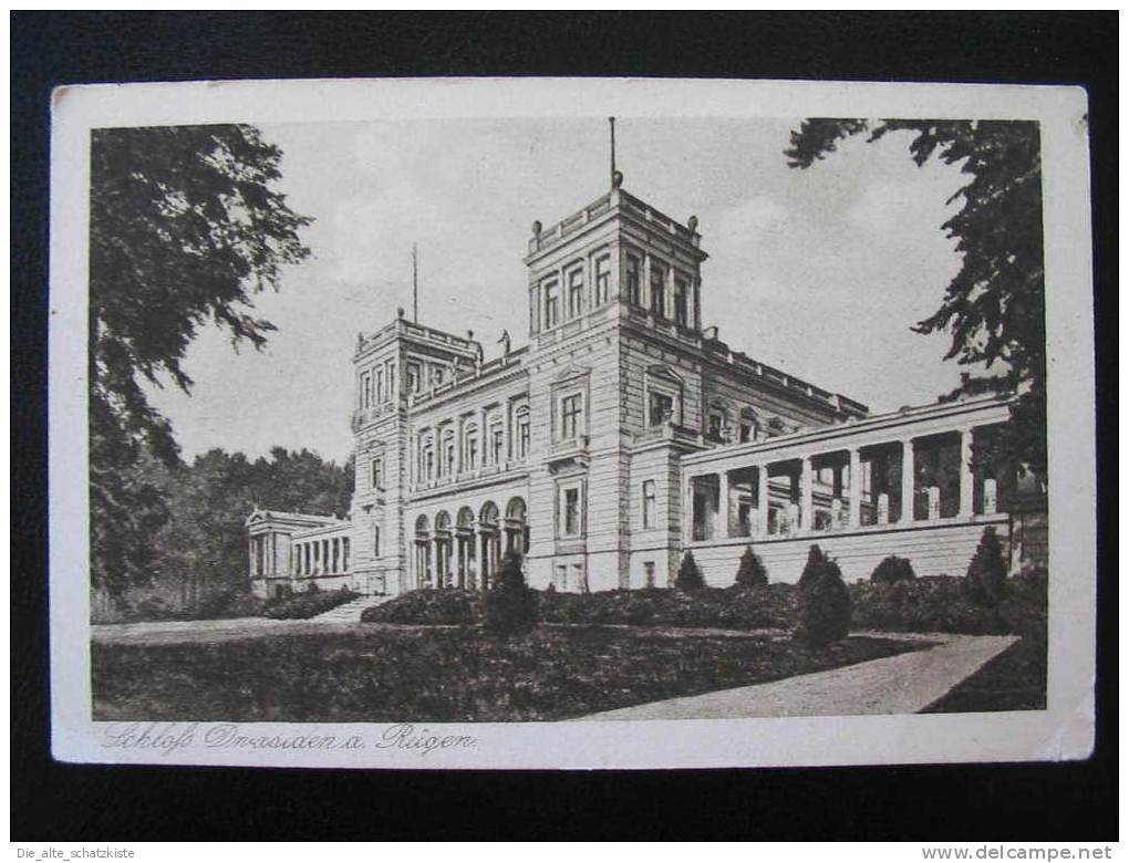 SCHLOSS DWASIDEN    ::  AK ~ 1916  * * *  KÖ71 - Sassnitz