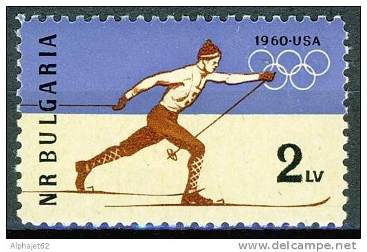Sport - Ski De Fond - BULGARIE - Jeux Olympiques De Squaw Valley - USA - N° 1006 ** - 1960 - Nuevos