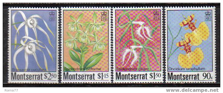 NA86 - MONTSERRAT , SERIE N. 565/568  *** - Montserrat