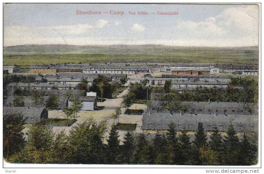 ELSENBORN -  Camp , Vue Totale - Totaalzicht - Marcofilie - Postes Militaire Belge 1921 - Elsenborn (camp)