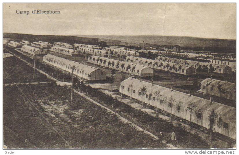 Canp D'ELSENBORN - Marcofilie - Postes Militaire Belge 1921 - Elsenborn (Kamp)