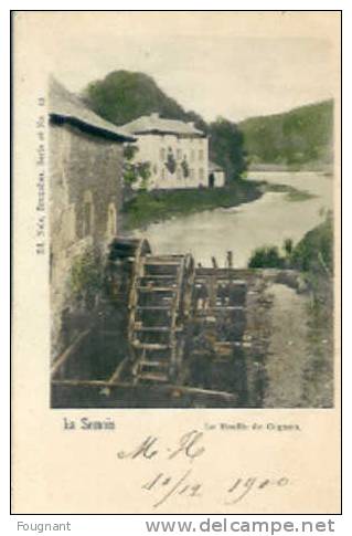 BELGIQUE :CUGNON(Luxembourg.):1900 :Le Moulin De CUGNON. En Couleur. La Semois.Nels,série 40,N°52. - Otros & Sin Clasificación