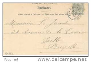 BELGIQUE :CUGNON(Luxembourg.):1900 :Le Moulin De CUGNON. En Couleur. La Semois.Nels,série 40,N°52. - Autres & Non Classés